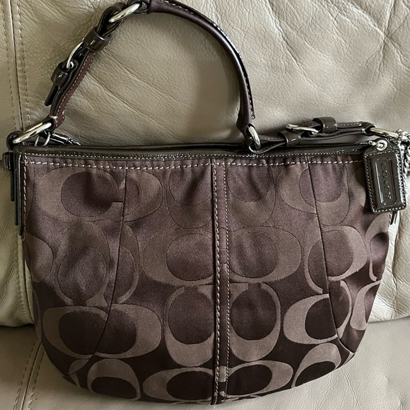 Coach Handbags - Authentic COACH “SATEEN” SHOULDER SOHO HOBO BAG